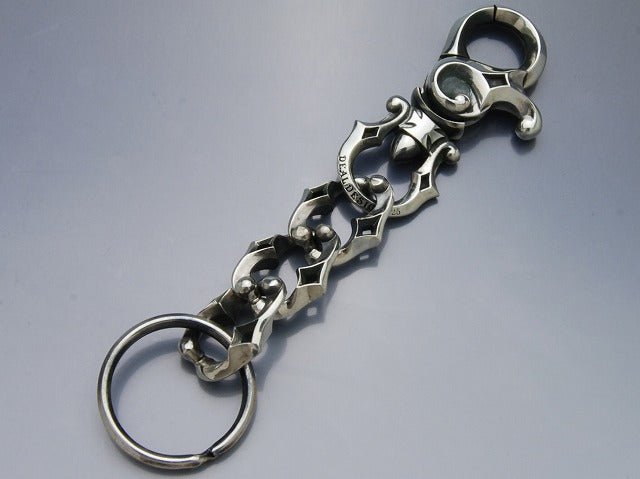 F solid key chain