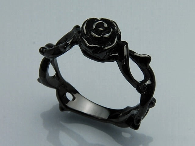 Cable Rose Ring