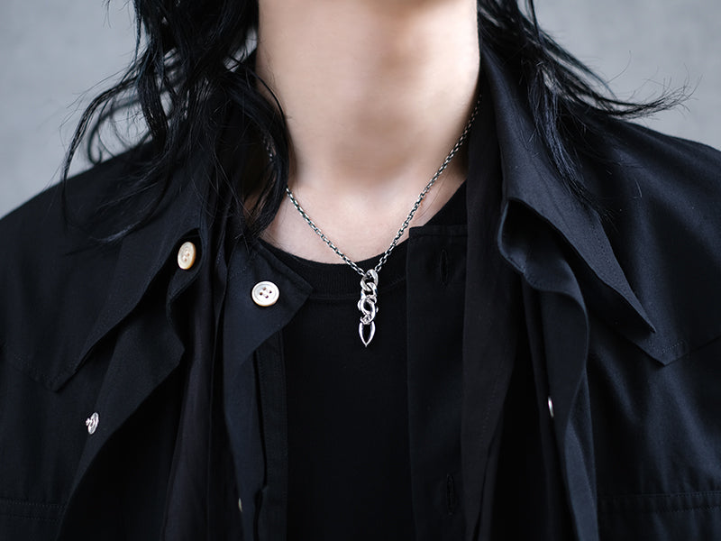 Deal Design Wave Chain Top Pendant