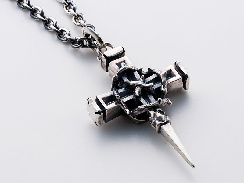 Deal Design Nail Cross Pendant