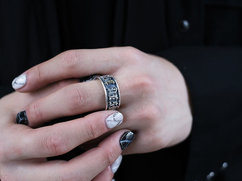Lily End Logo Ring