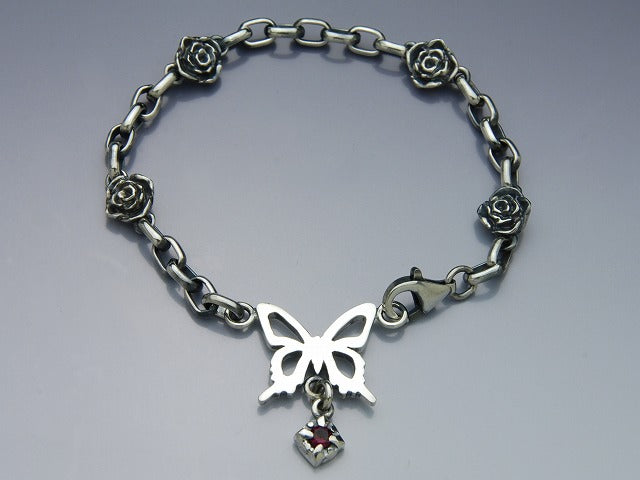 Chain Rose Bracelet