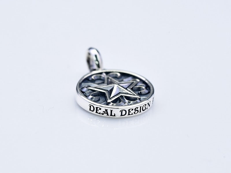 Pointed Star Coin Pendant