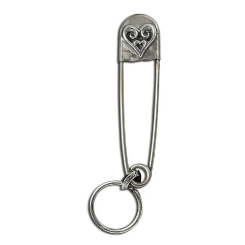KV737SP Crown Safety Pin Key Chain