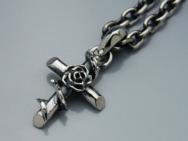 Wired Cross Pendant