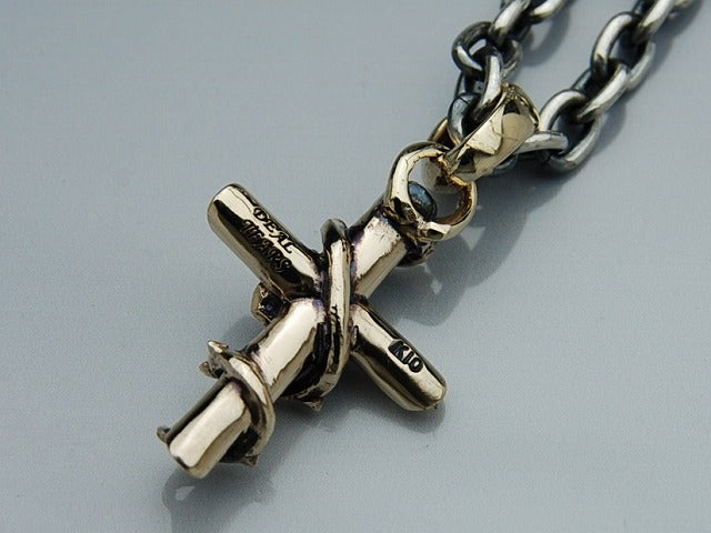 Wired Cross Pendant