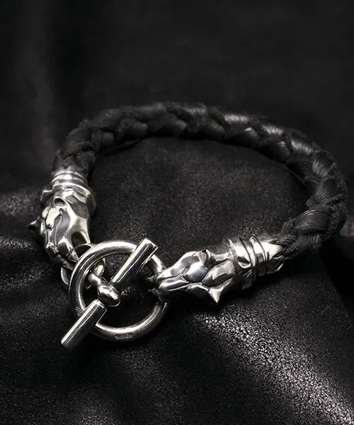 Loud Style Design L,S,D / Leather Bracelet / LB-009 1