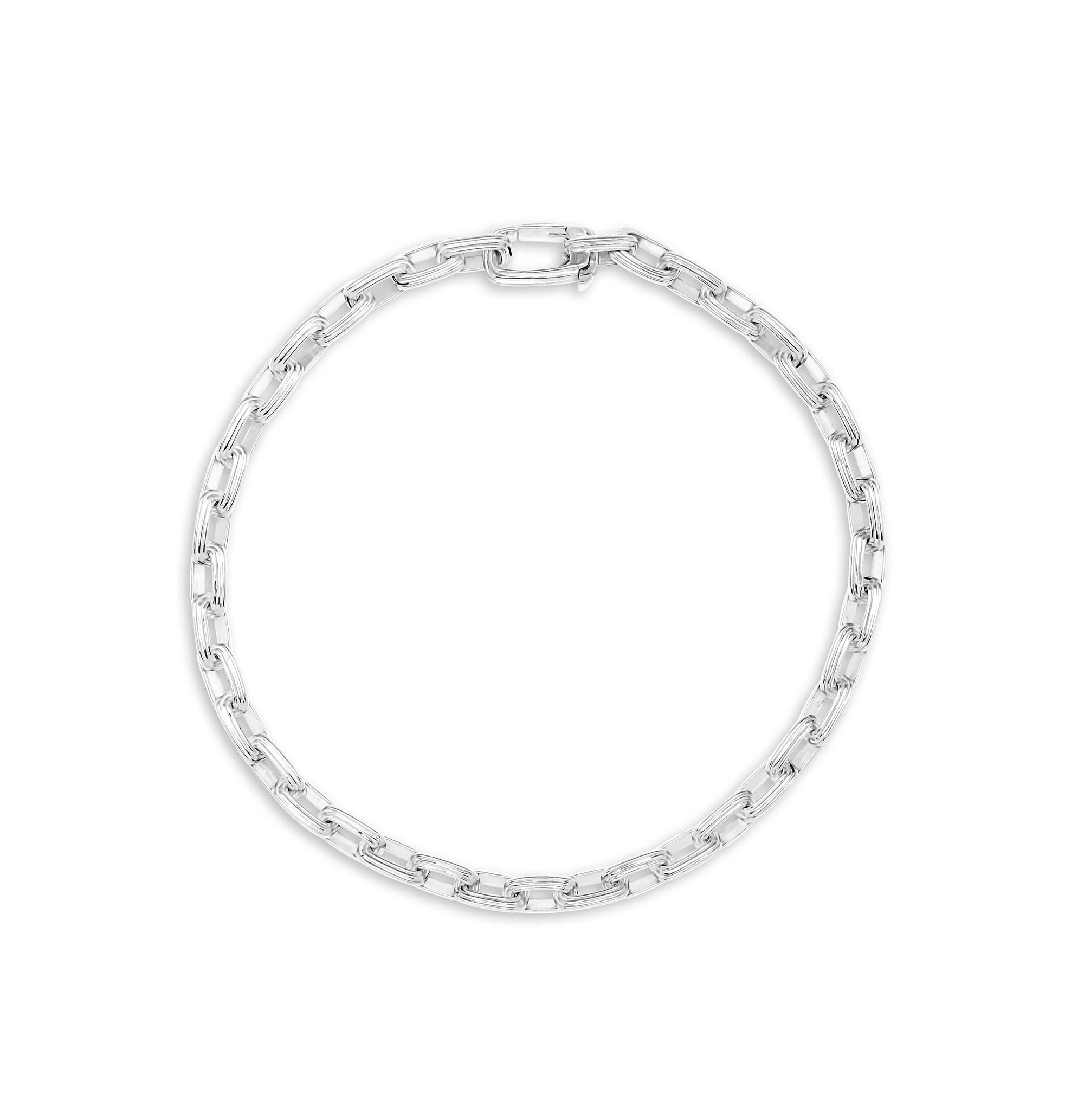 MAOR - EQUINOX LINK BRACELET_5MM_ STERLING SILVER_2