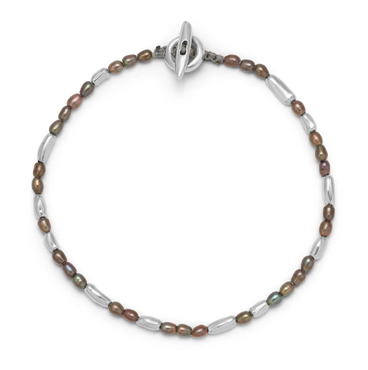 MAOR - HOKKAIDO BRACELET_BLACK PEARL_STERLING SILVER_2