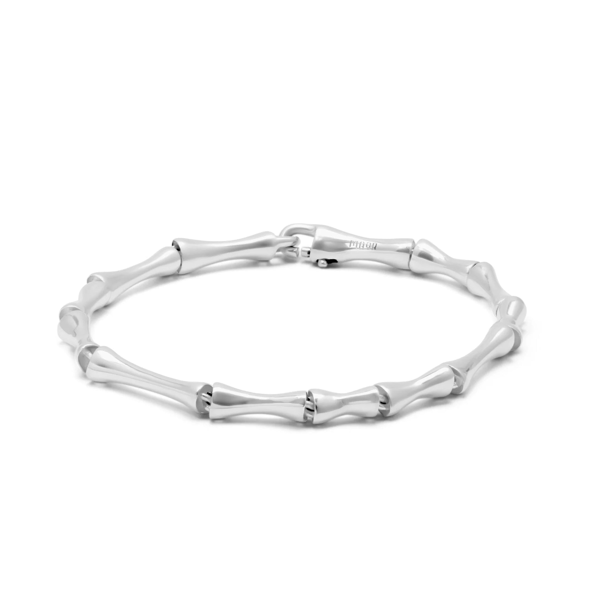 MAOR - MOSSO BRACELET MEDIUM SCALE STERLING SILVER_1