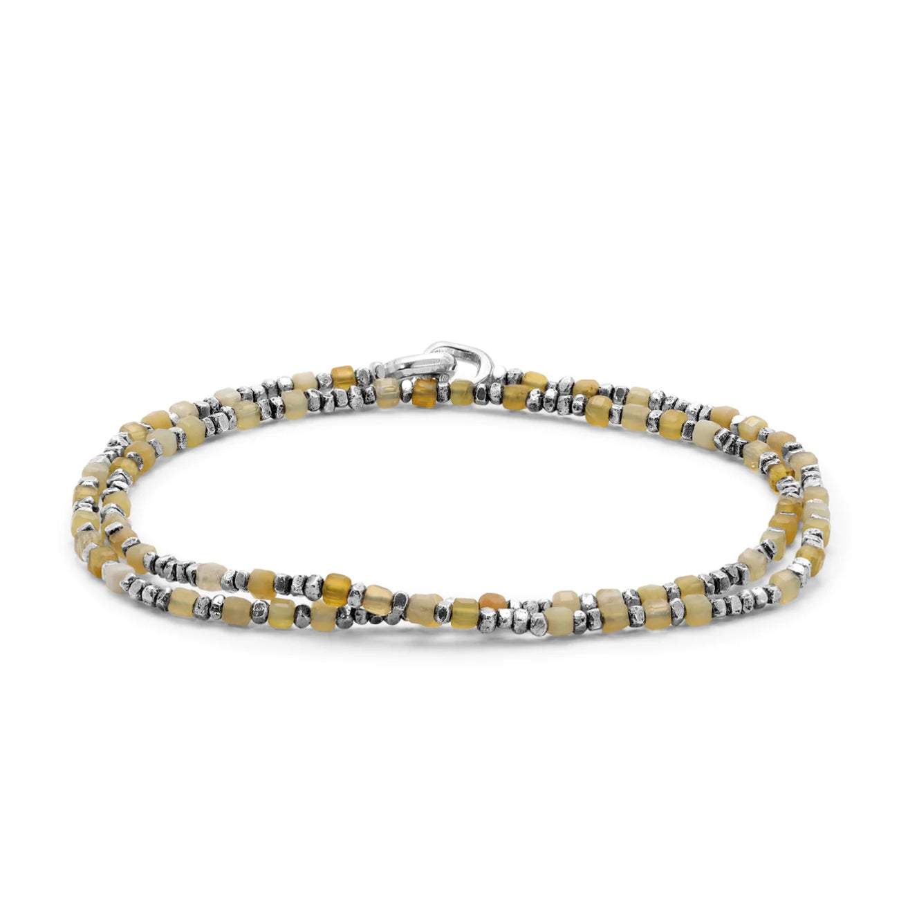 MAOR - PERCEP BRACELET_TWO WRAP_STERLING SILVER_ OPAL_6