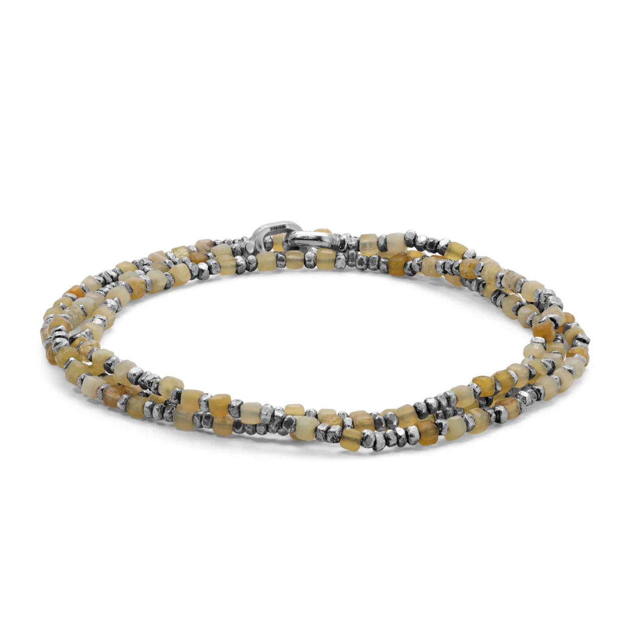 MAOR - PERCEP NECKLACE/BRACELET_  THREE WRAP_STERLING SILVER_STERLING_OPAL_5