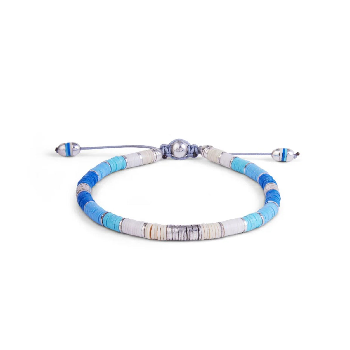 Maor - Rizon Bracelet Sterling Silver_Light Blue Pattern_1