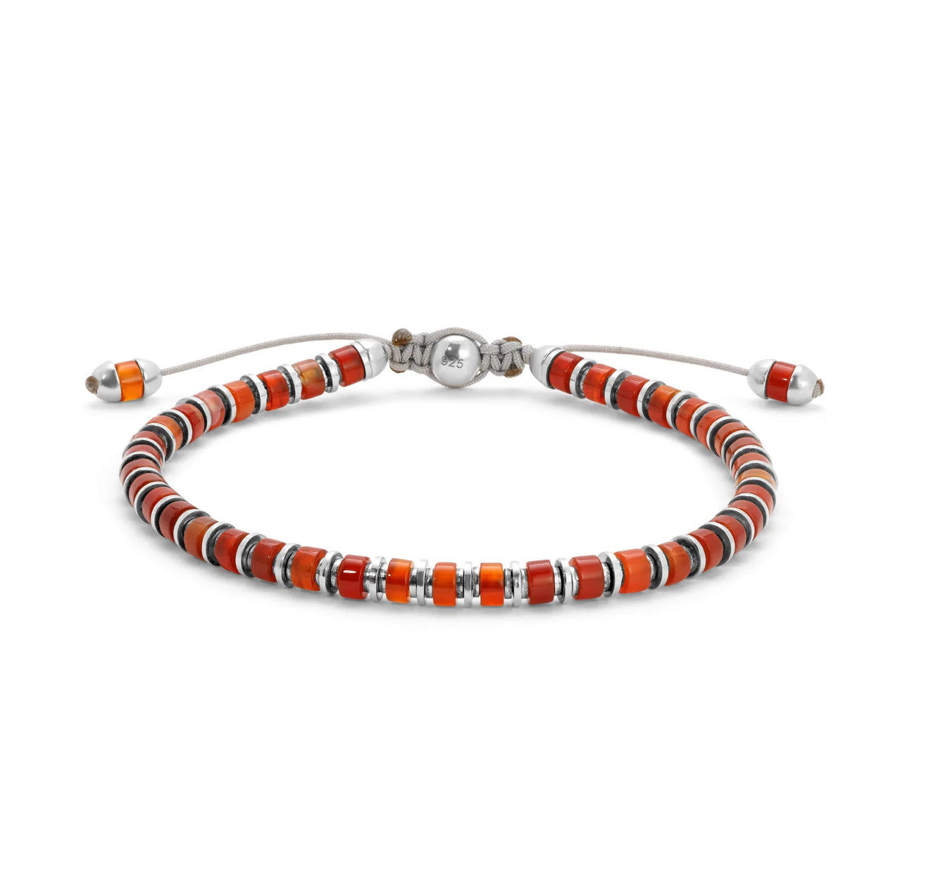 MOAR - SAPET BRACELET_STERLING SILVER_RED CITRINE_6