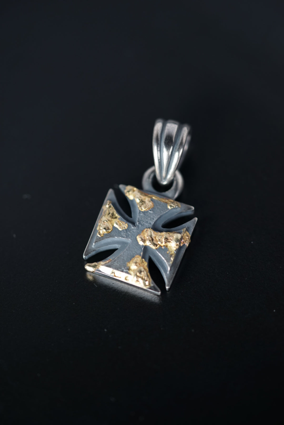 Mad Cult -18K Braze Rusty Iron Cross - PT_1