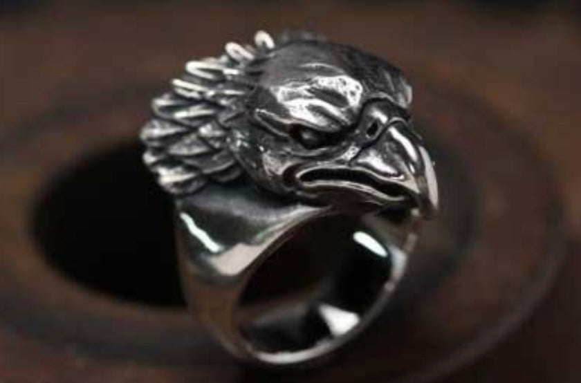 Mad Cult - Eagle Head Ring