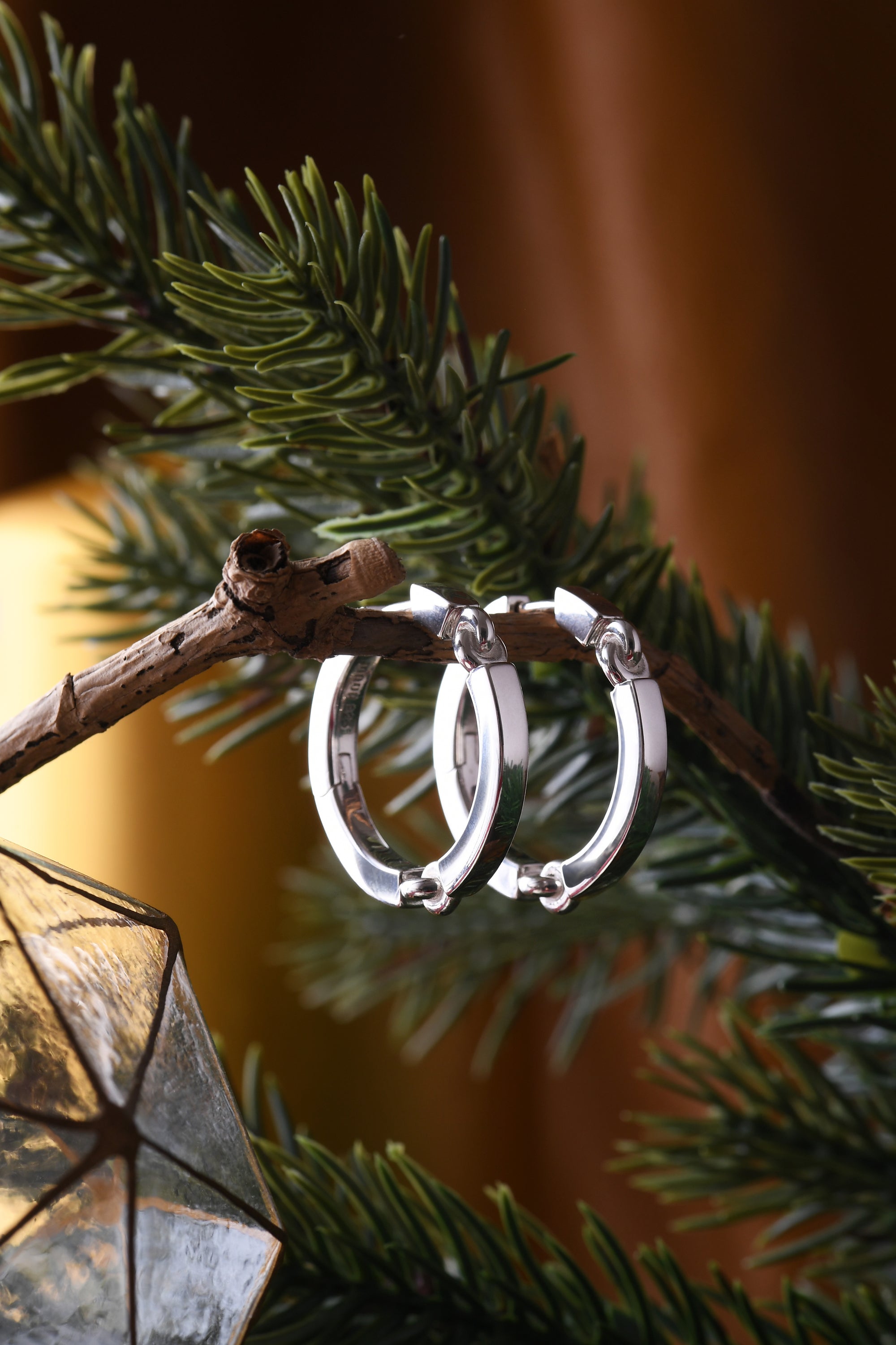 Maor_Aphelion_Single_Earring_Large_scale_Sterling_silver_Plain_2