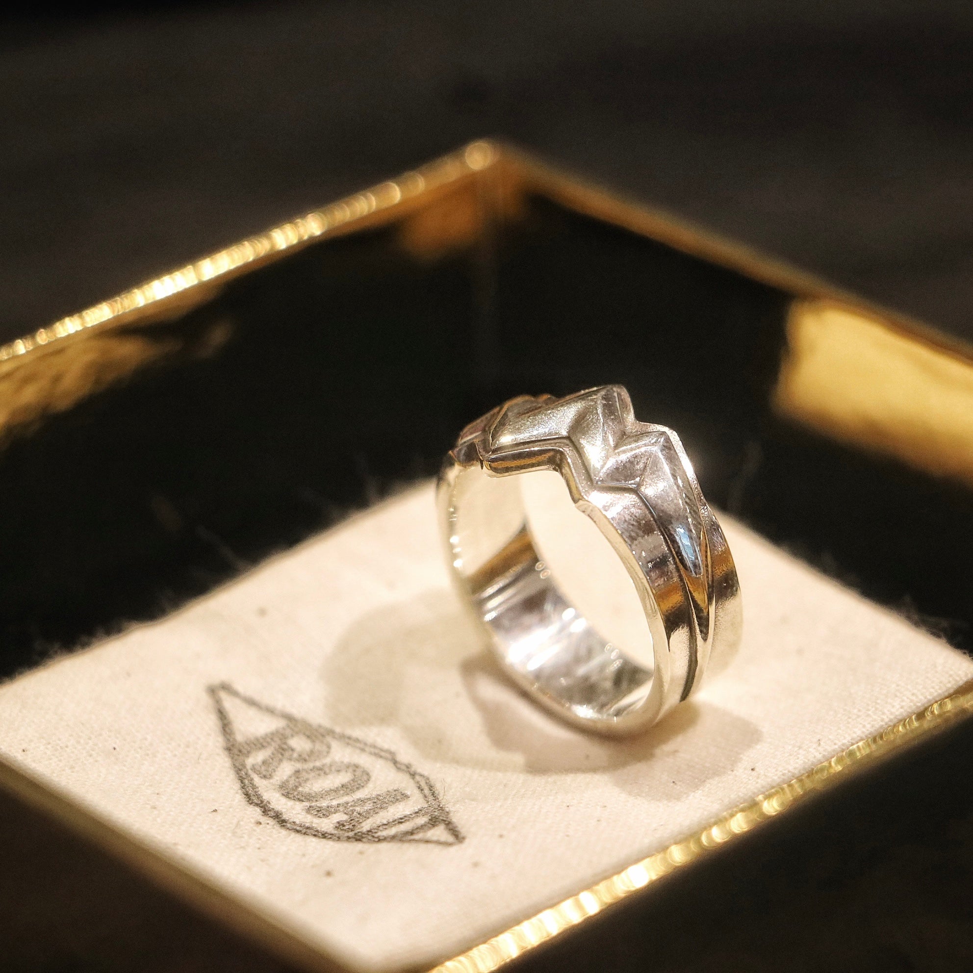 ROAD Silver Lightning Ring 2