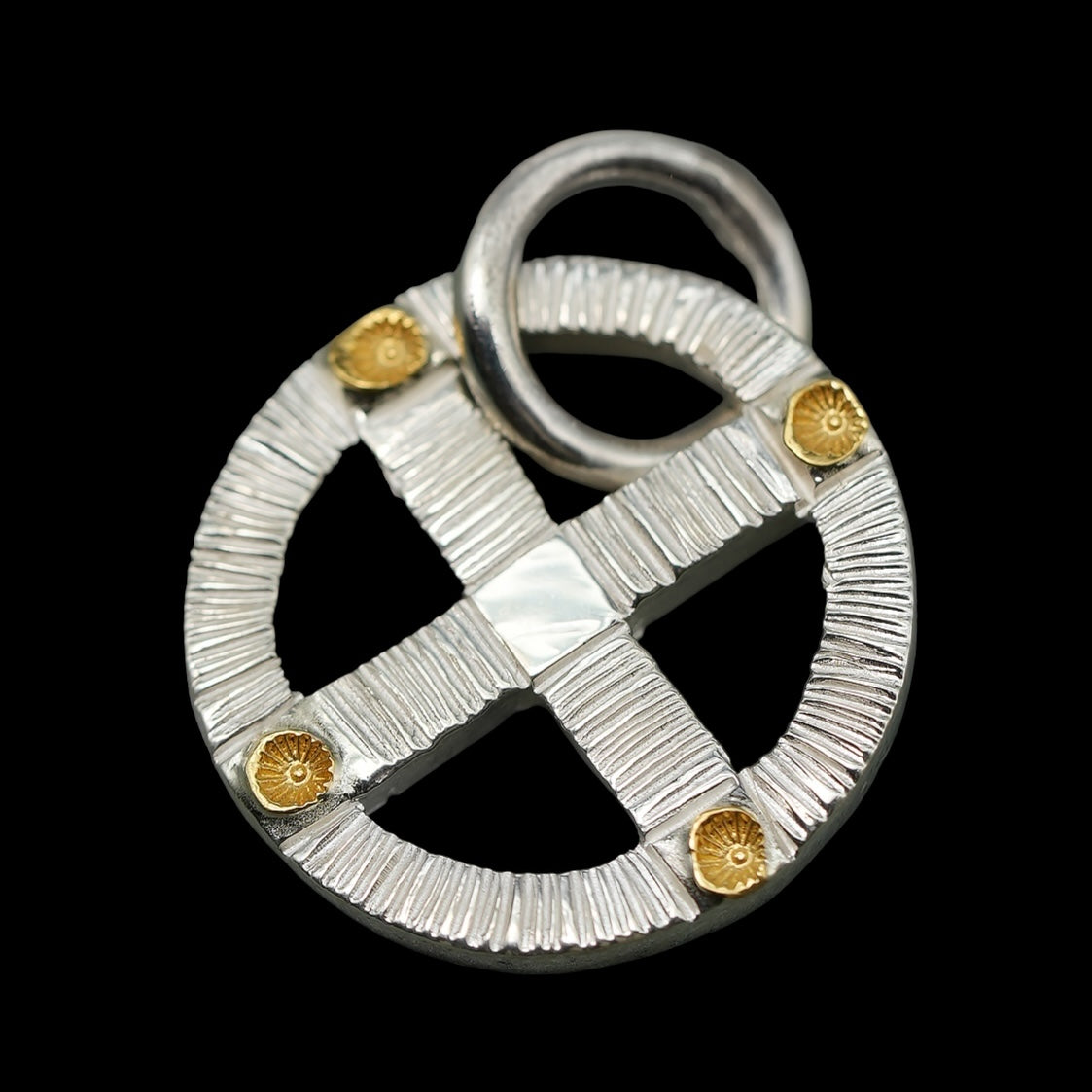 高瀬豪太 Sunshine Studio - 24K Gold Point Silver Wheel_1