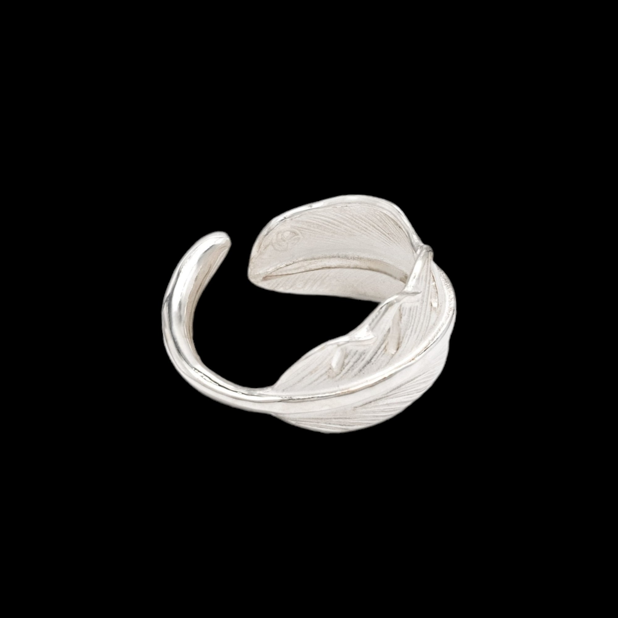高瀨豪太 Sunshine Studio - 925 Silver Feather Ring S_3
