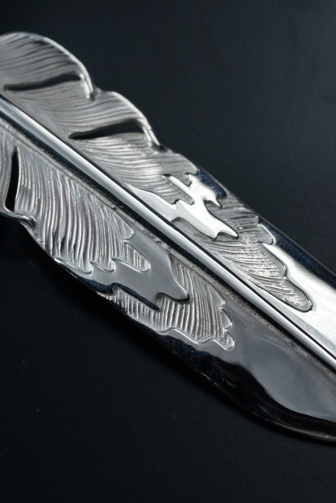 高瀬豪太 Sunshine Studio - 純銀老鷹羽毛吊墜  L_3