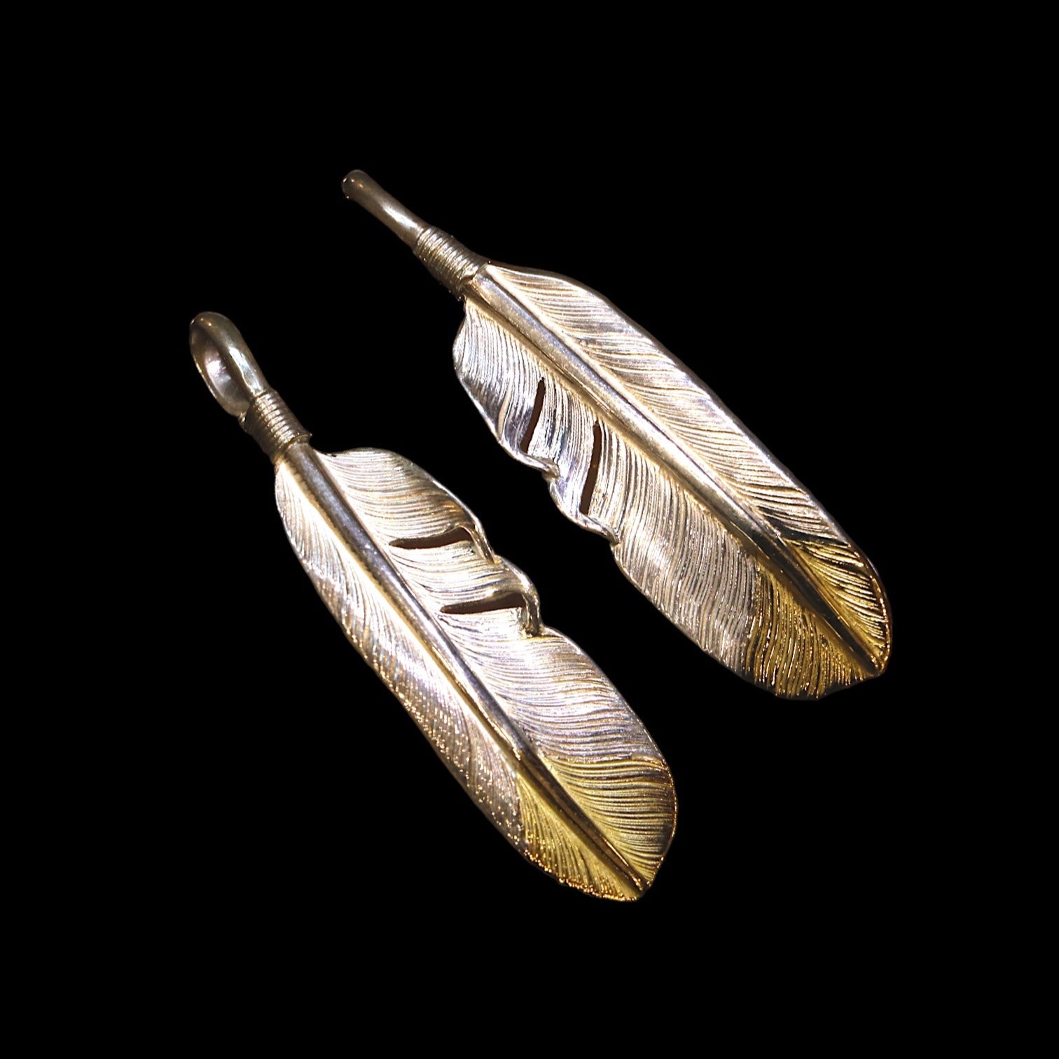 高瀬豪太 Sunshine Studio - 先金純銀羽毛吊墜M_1