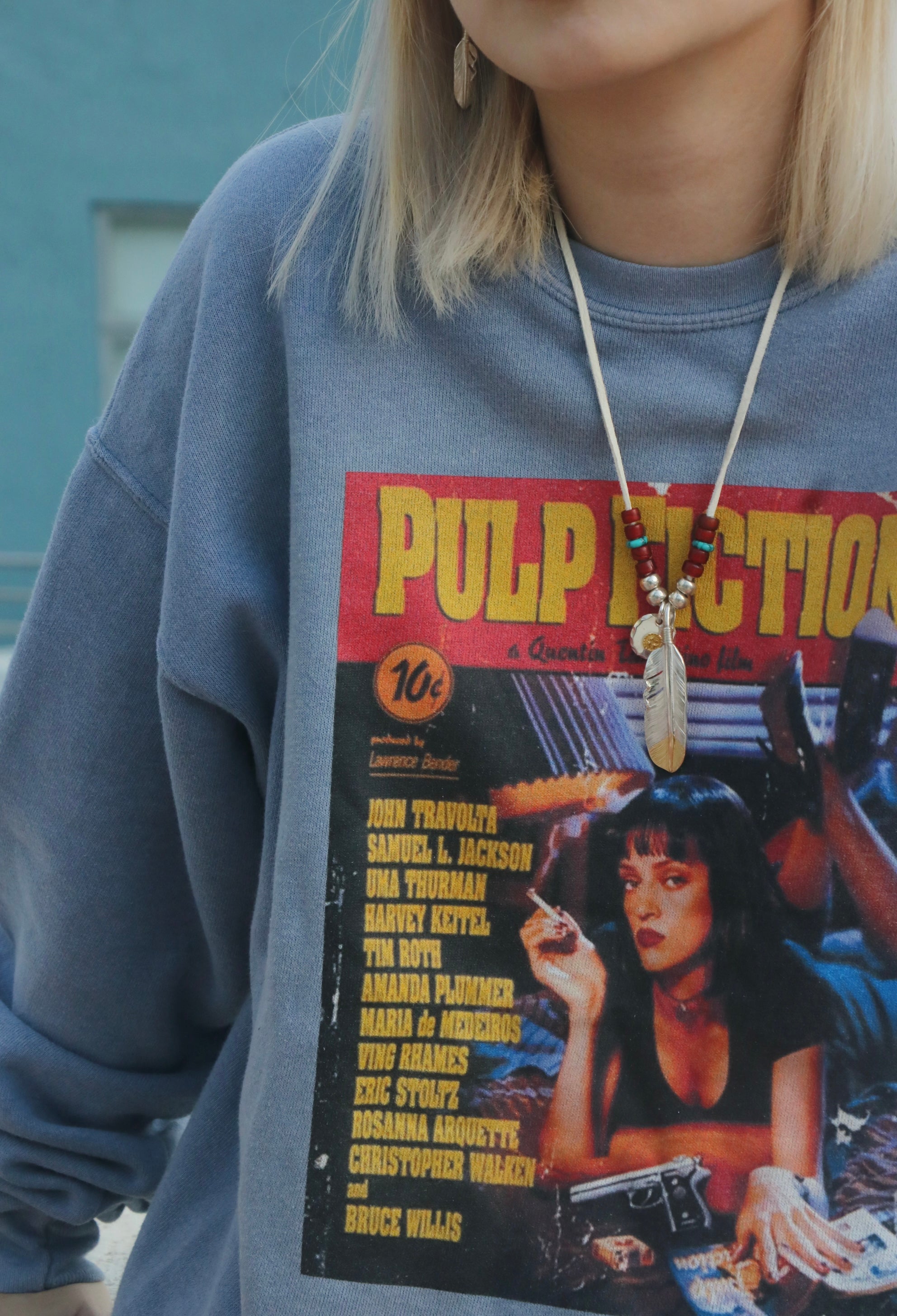 高瀬豪太 Sunshine Studio - 先金純銀羽毛吊墜M_右向_1