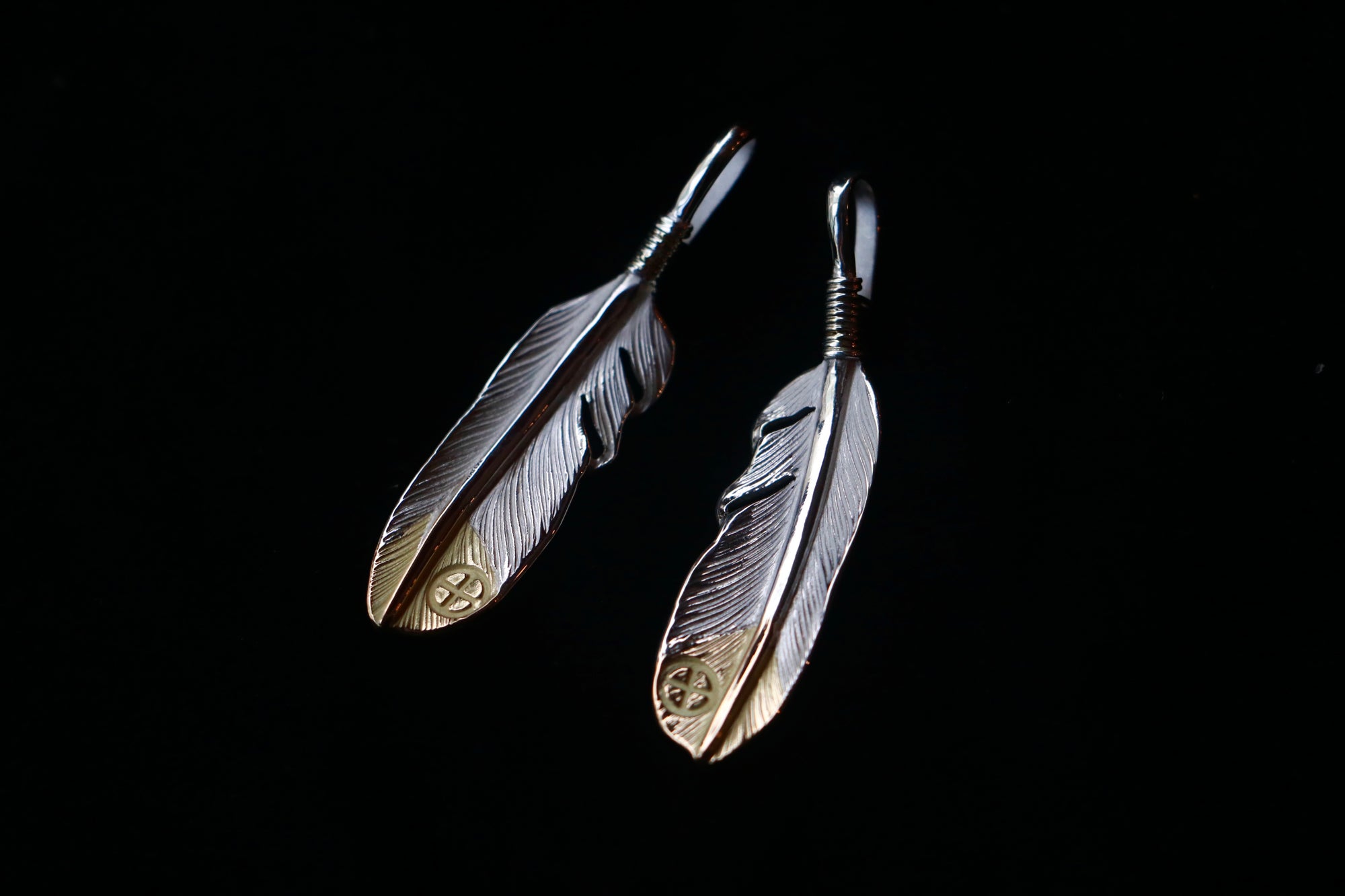 高瀬豪太 Sunshine Studio -先金純銀羽毛吊墜S_2