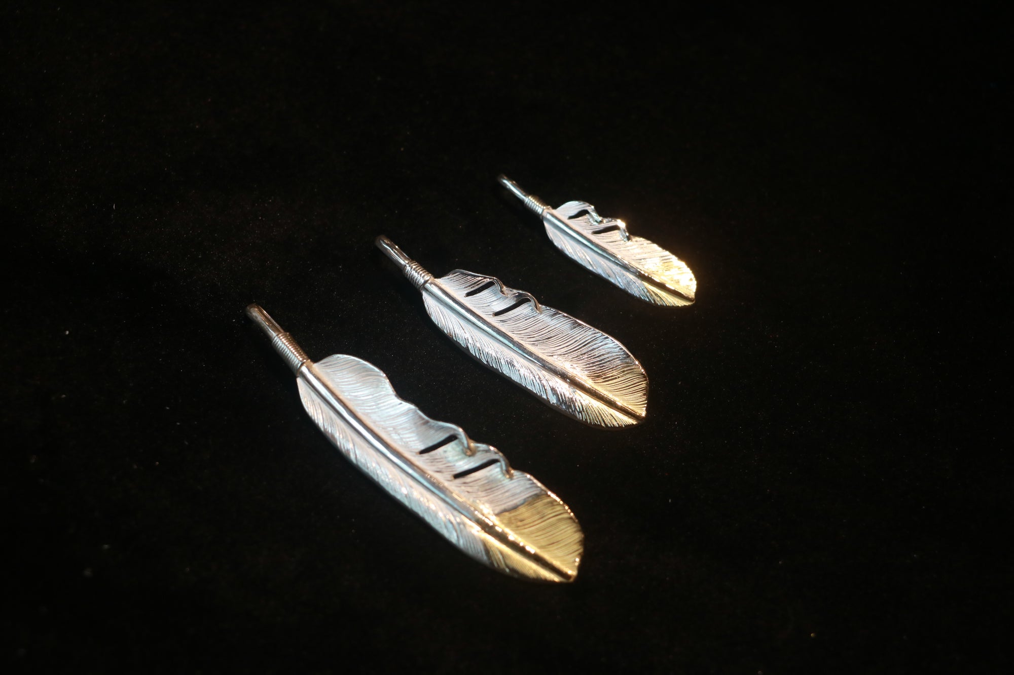 高瀬豪太 Sunshine Studio -先金純銀羽毛吊墜S_3