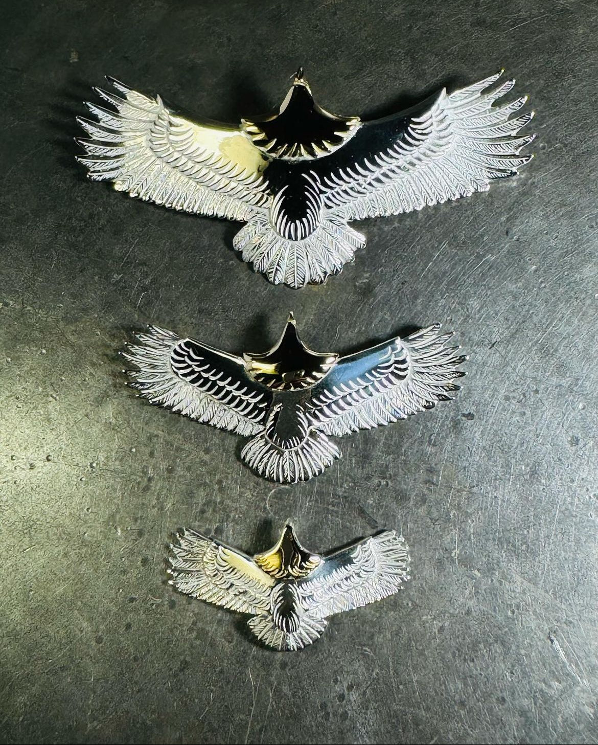 高瀬豪太 Sunshine Studio - 4CM Eagle Top Pendant_1