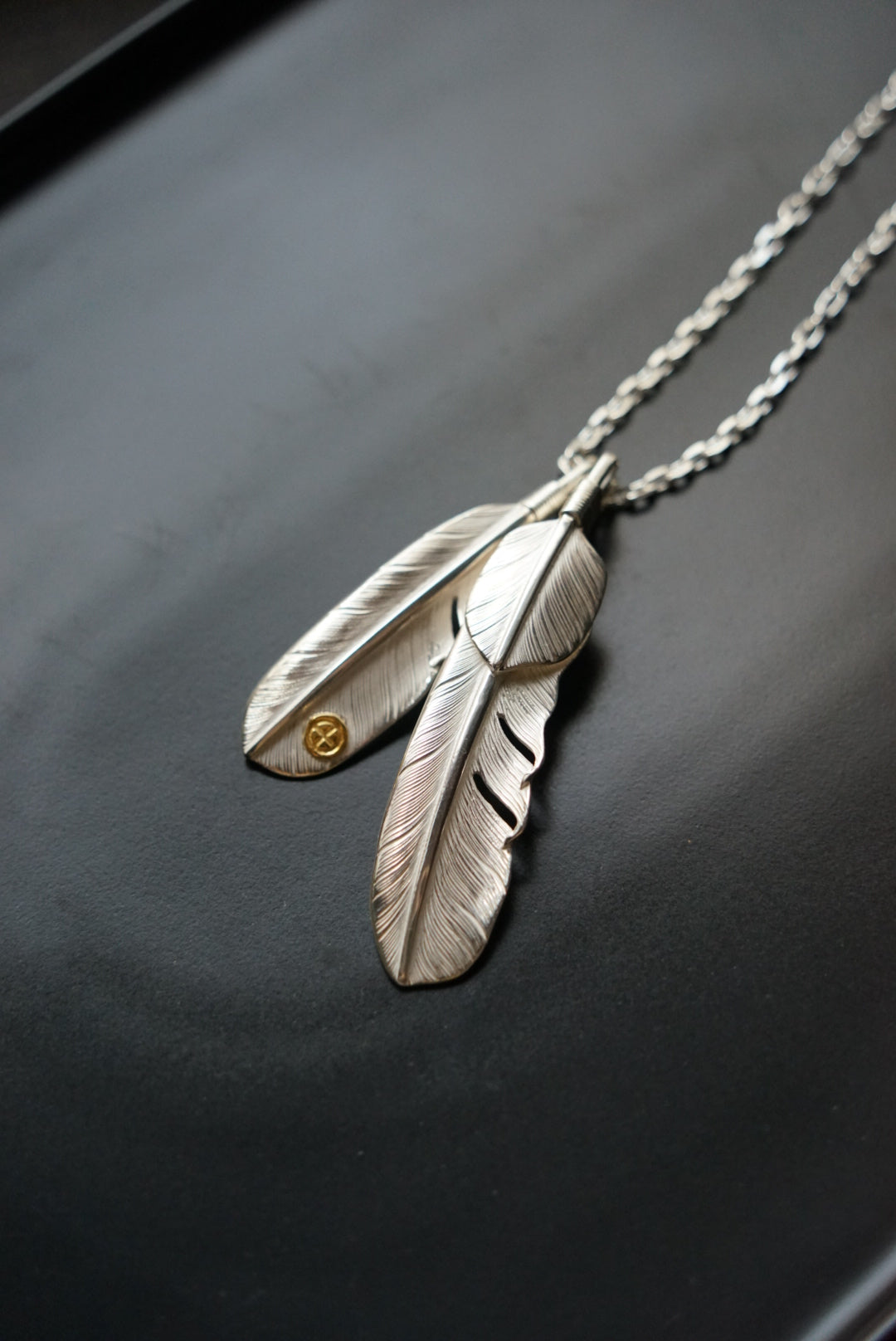 高瀬豪太 Sunshine Studio 上銀純銀羽毛L_2