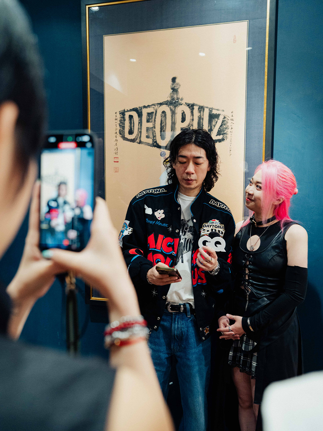 GQ Hong Kong interview at DEOPUZ Causeway Bay flagship store