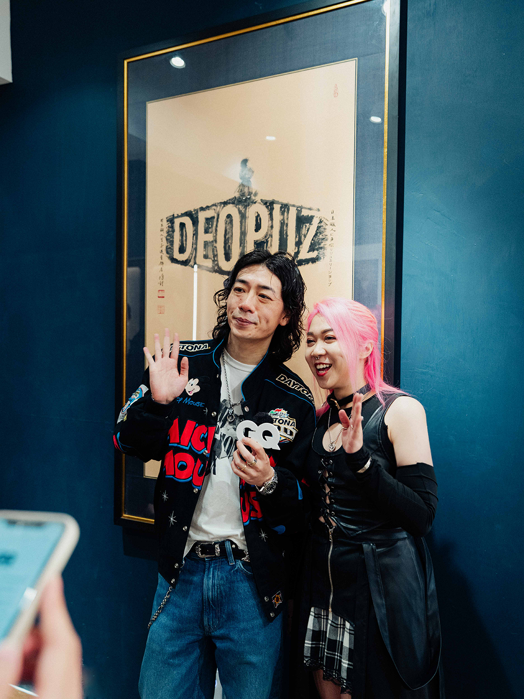 GQ Hong Kong interview at DEOPUZ Causeway Bay flagship store