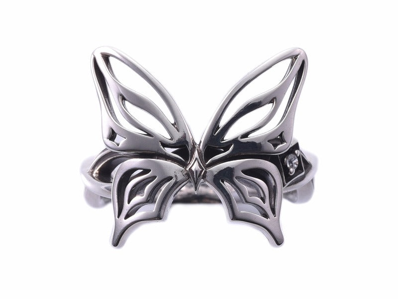 Studded Butterfly Large Ring