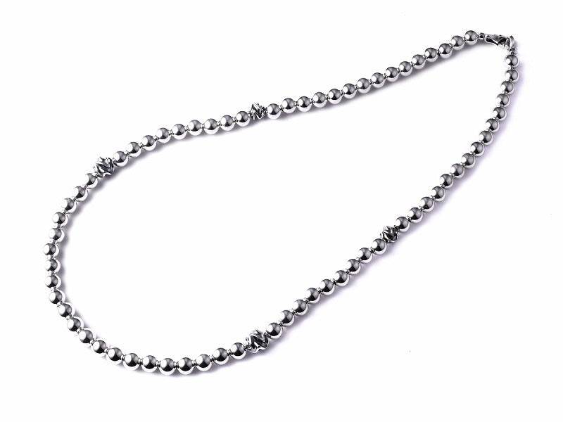 RT: Pearl Necklace 8mm ( All Silver )