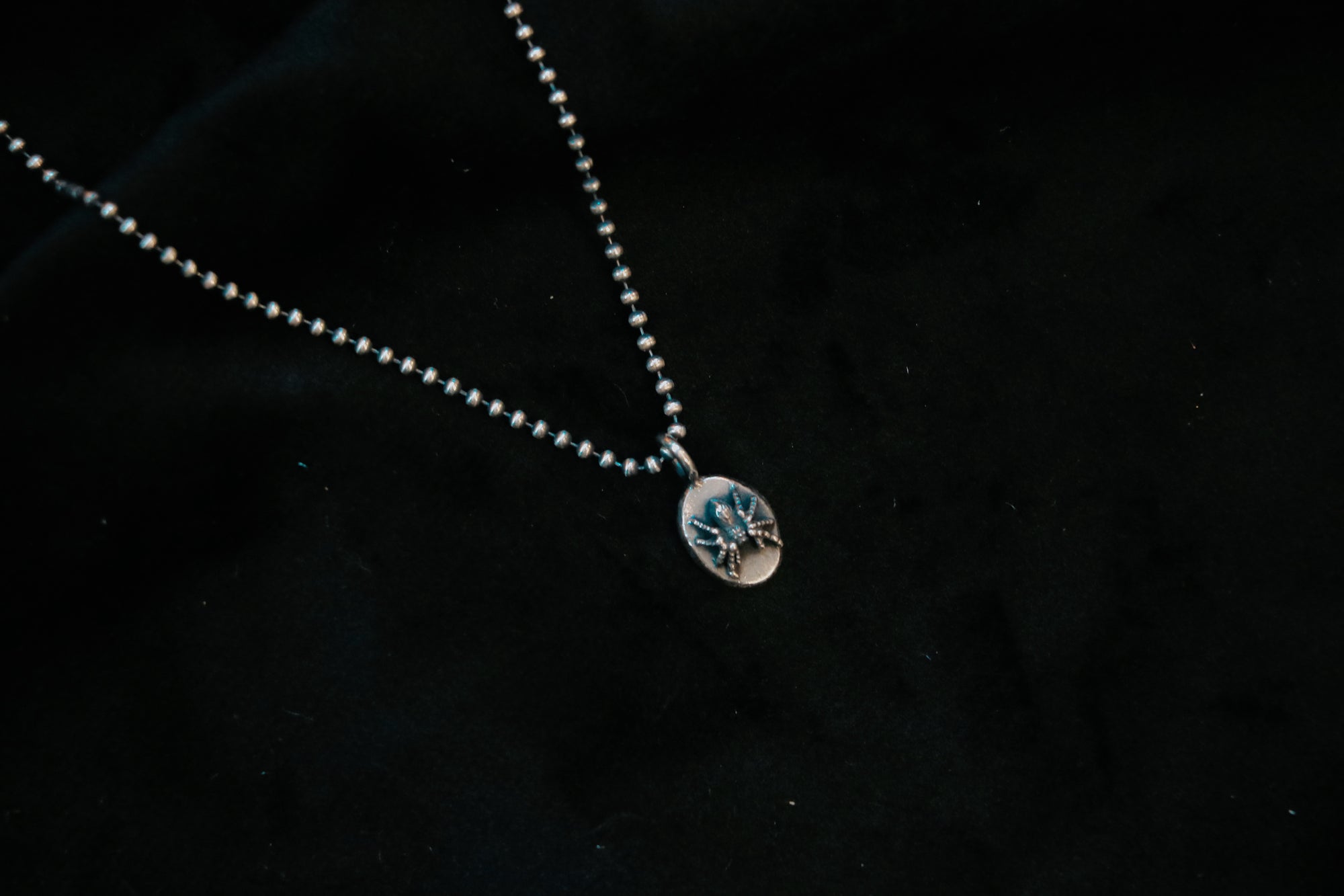 Spider Charm ( With SV Chain )