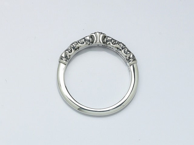 Gate Line Stone Ring