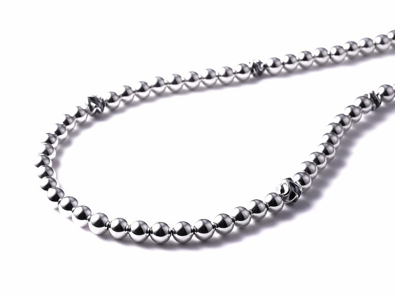 RT: Pearl Necklace 8mm ( All Silver )
