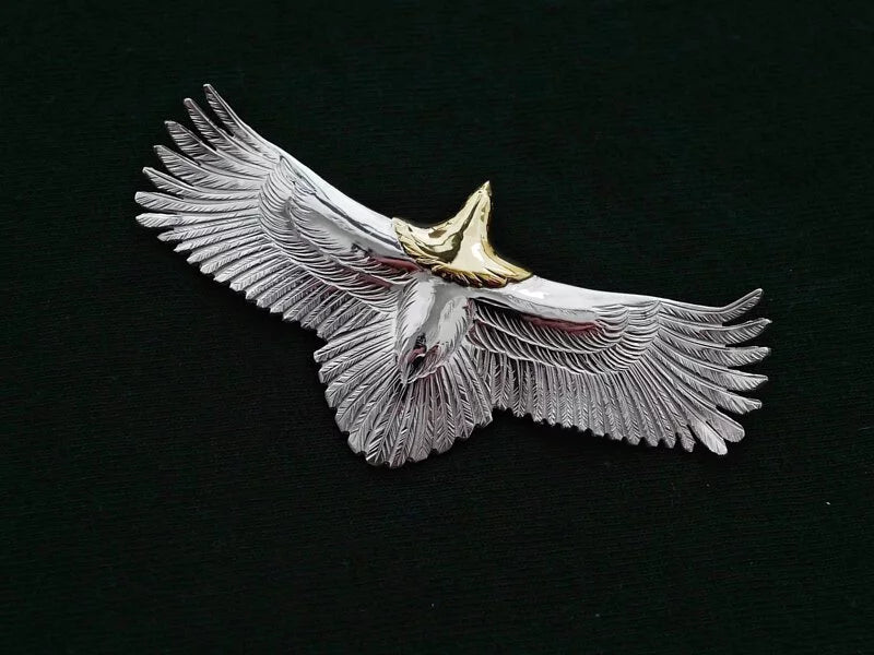 Albatory 18K Gold Head Eagle L