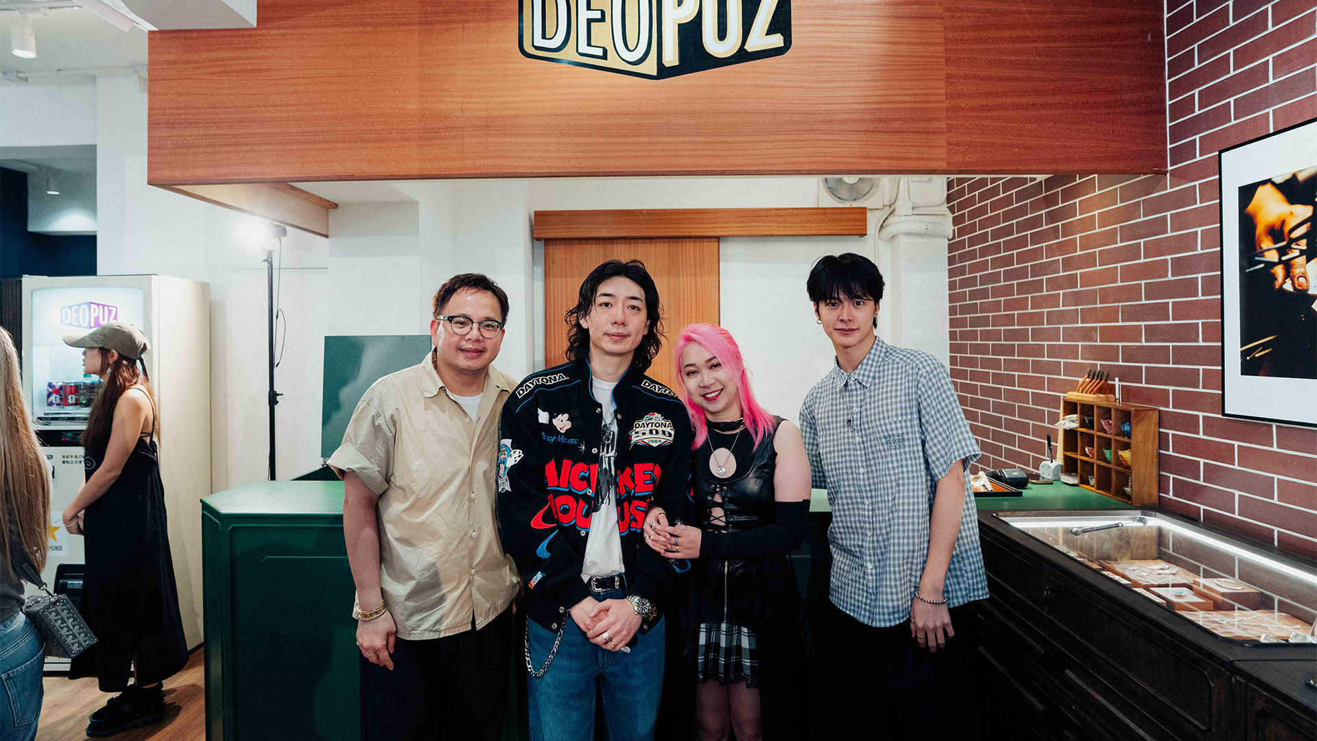 Pius Cheung and Dave Li 李潤東 at Deopuz media day