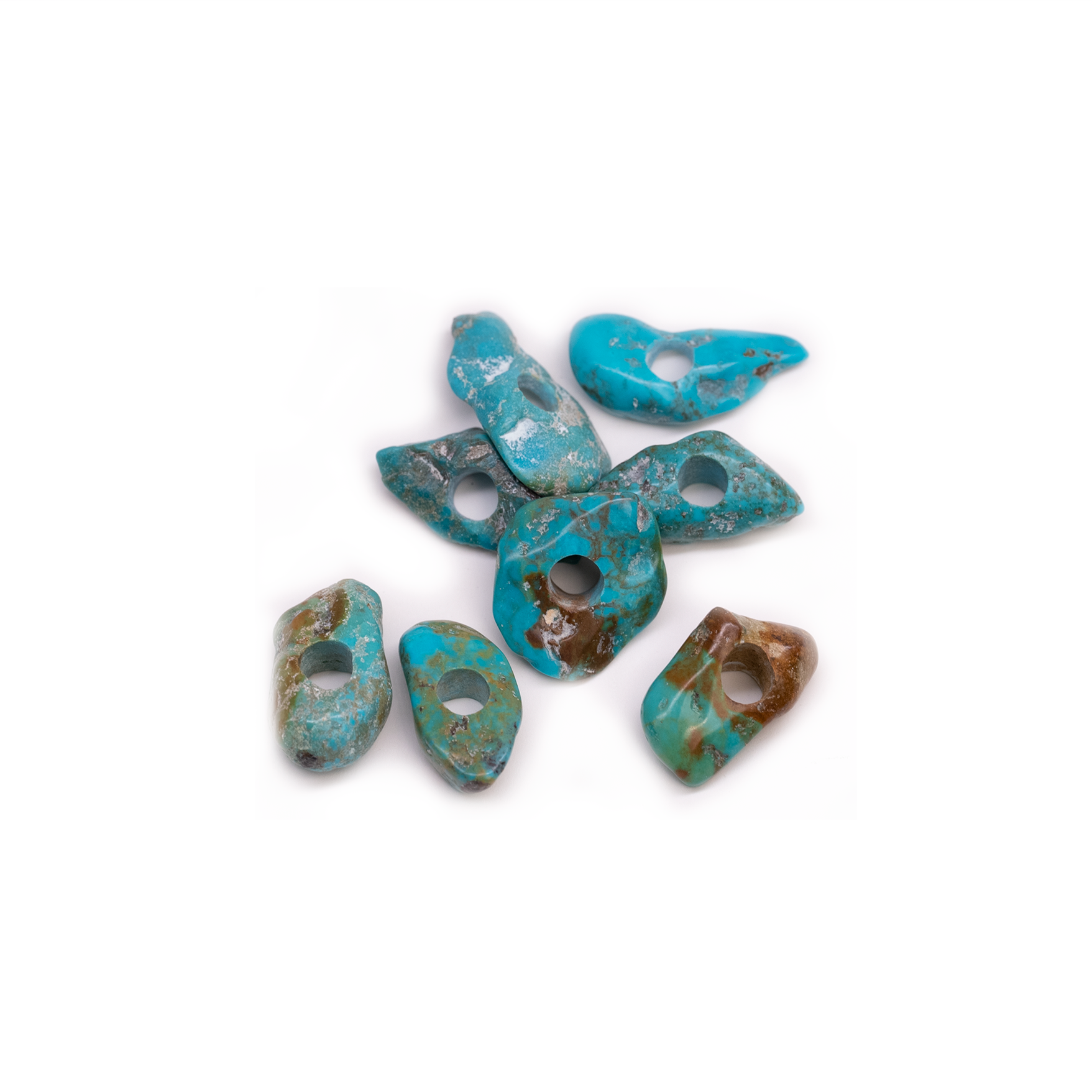 Irregular Turquoise Bead