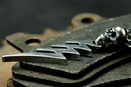 Mad Cult - 777 Lightning w/ Skull Pendant S 4
