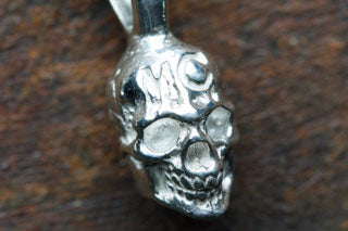 Mad Cult - Brat Charm Skull Pendant w/ necklace_7
