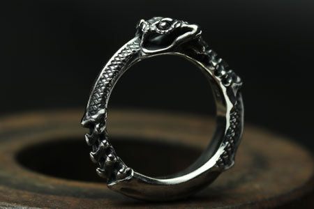 Mad Cult - Decayed Uroboros Ring_4
