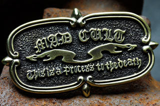 Mad Cult - Mad Cult Emblem Brass Pin_2