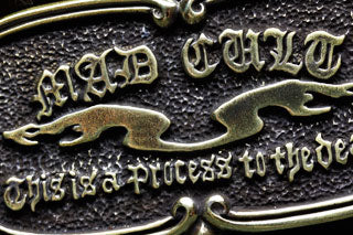 Mad Cult - Emblem Brass Pin_3
