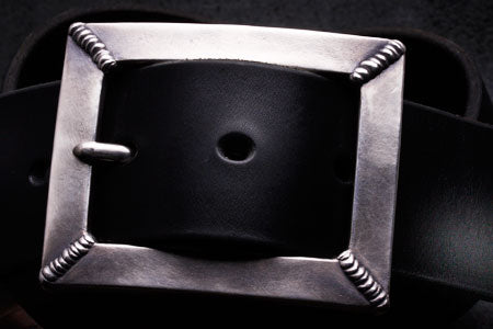 Mad Cult- Four Spot Weld Belt Buckle w/ Belt_3