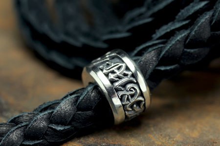 Mad Cult - MC Chocker Code Deer Leather Rope_1