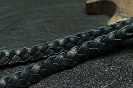 Mad Cult - MC Chocker Code Deer Leather Rope_4