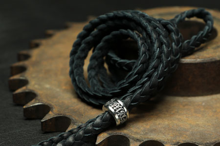 Mad Cult - MC Chocker Code Deer Leather Rope_5